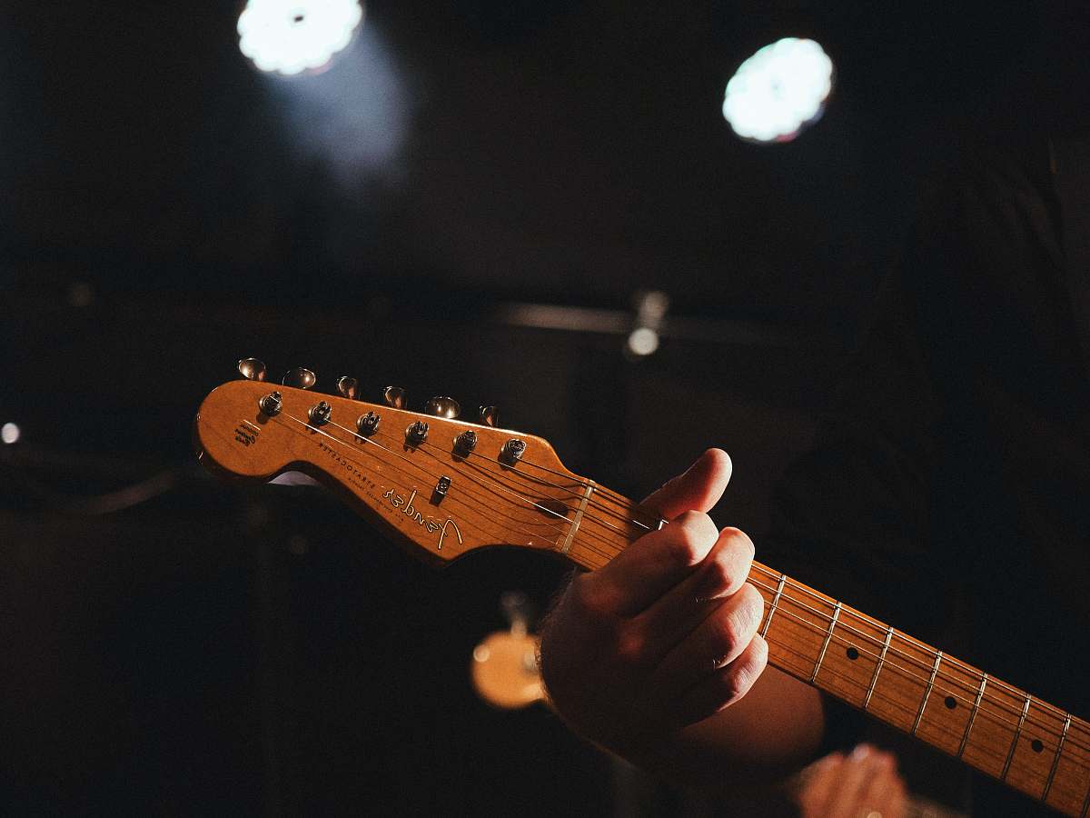 guitar person playing guitar electric guitar